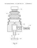 Fluid activated nozzle diagram and image