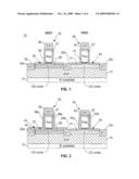 ULTRA-THIN SOI CMOS WITH RAISED EPITAXIAL SOURCE AND DRAIN AND EMBEDDED SIGE PFET EXTENSION diagram and image