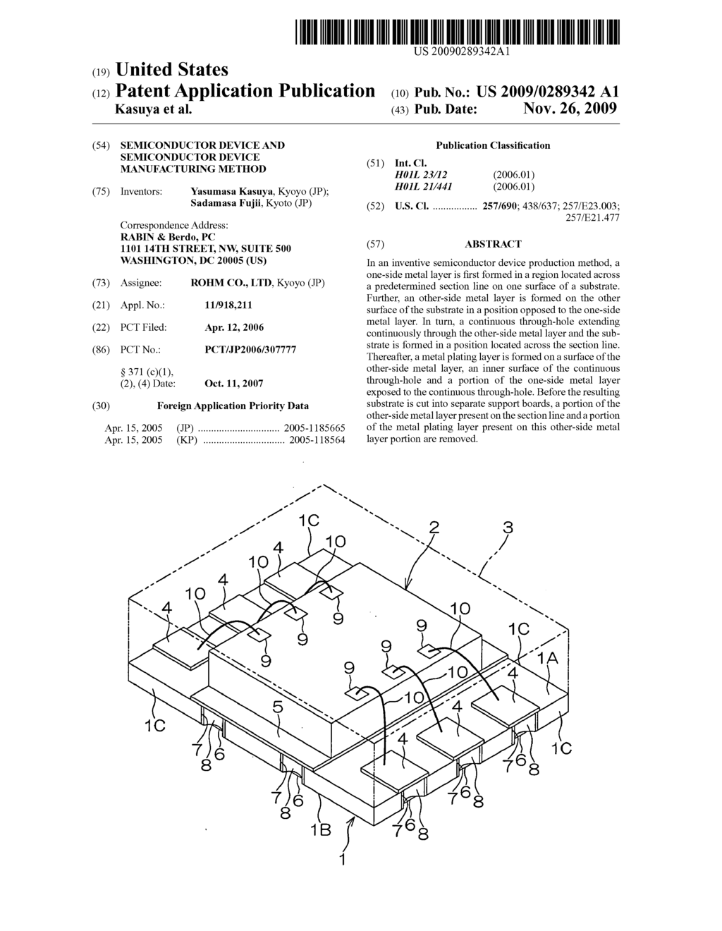 Semiconductor Device and Semiconductor Device Manufacturing Method - diagram, schematic, and image 01