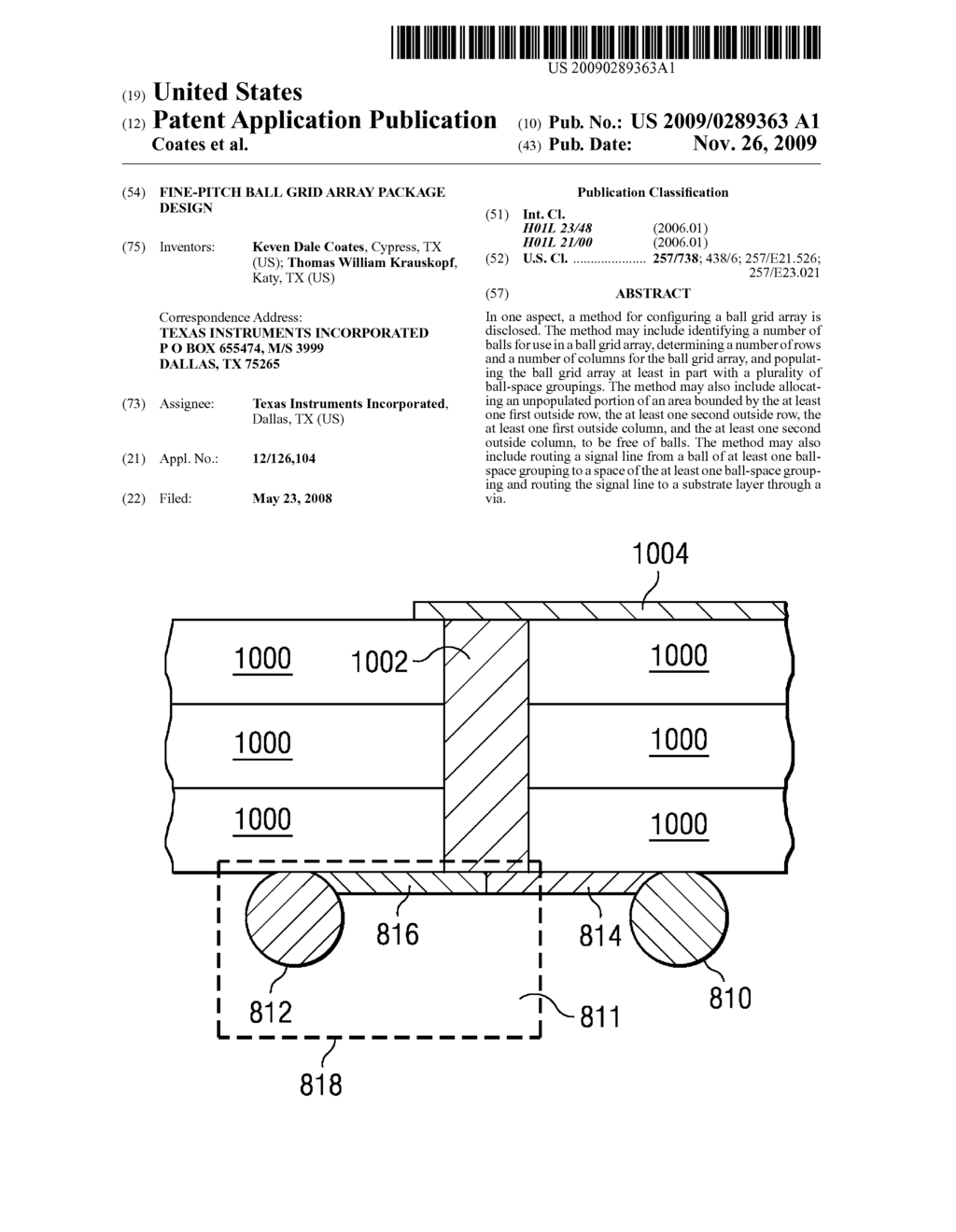 Fine-Pitch Ball Grid Array Package Design - diagram, schematic, and image 01