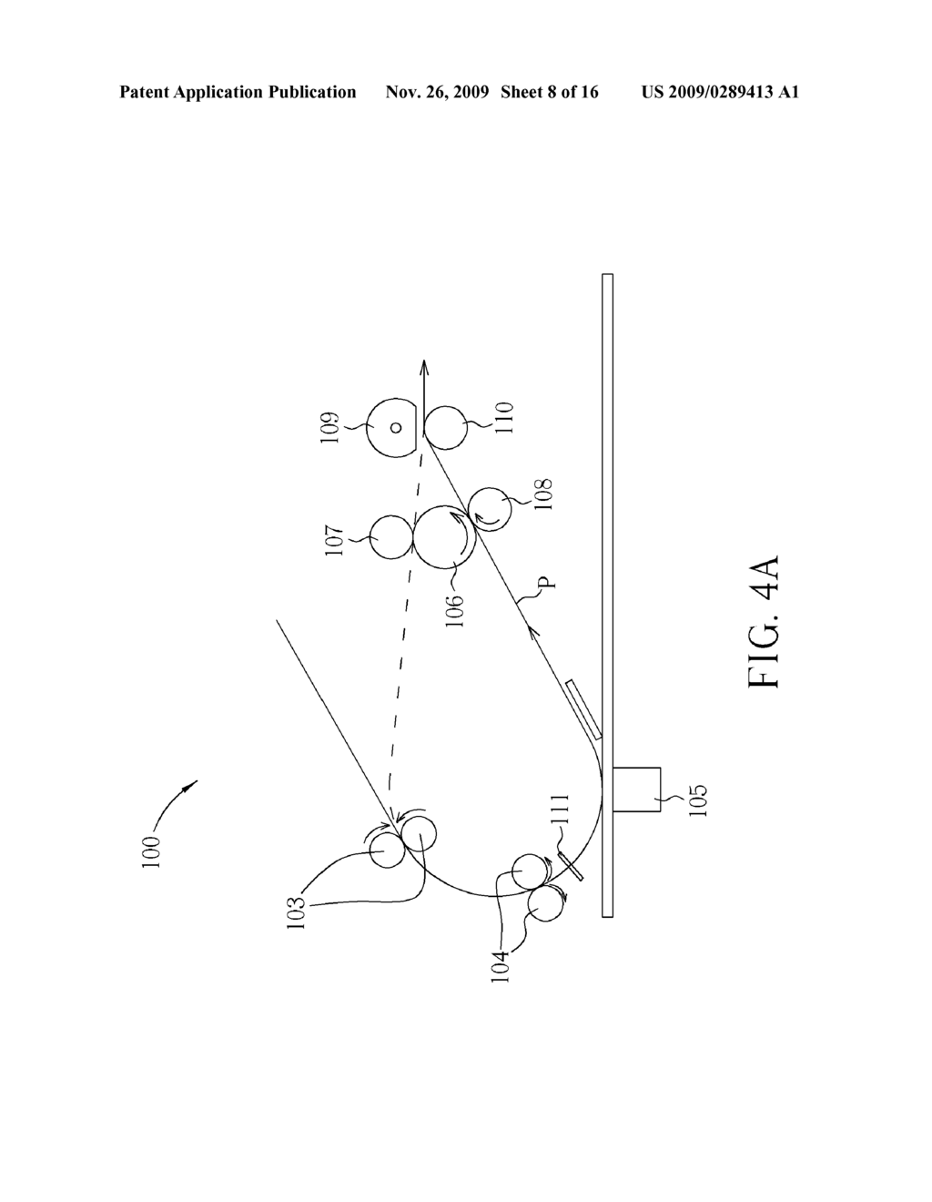 SHEET EJECTION MECHANISM AND DUPLEX SHEET FEEDING SYSTEM HAVING THE SGEEET EJECTION MECHANISM - diagram, schematic, and image 09