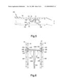 Flatbed supporting device diagram and image