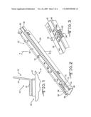 Longitudinal adjustment apparatus for a vehicle seat diagram and image