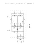 Single-stage electronic ballast for a fluorescent lamp diagram and image