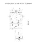 Single-stage electronic ballast for a fluorescent lamp diagram and image