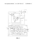 CIRCUIT COMBINING A SWITCHING REGULATOR AND AN OVERVOLTAGE DETECTION CIRCUIT diagram and image