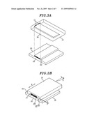 Area-variable type capacitive displacement sensor having mechanical guide diagram and image