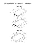 Area-variable type capacitive displacement sensor having mechanical guide diagram and image