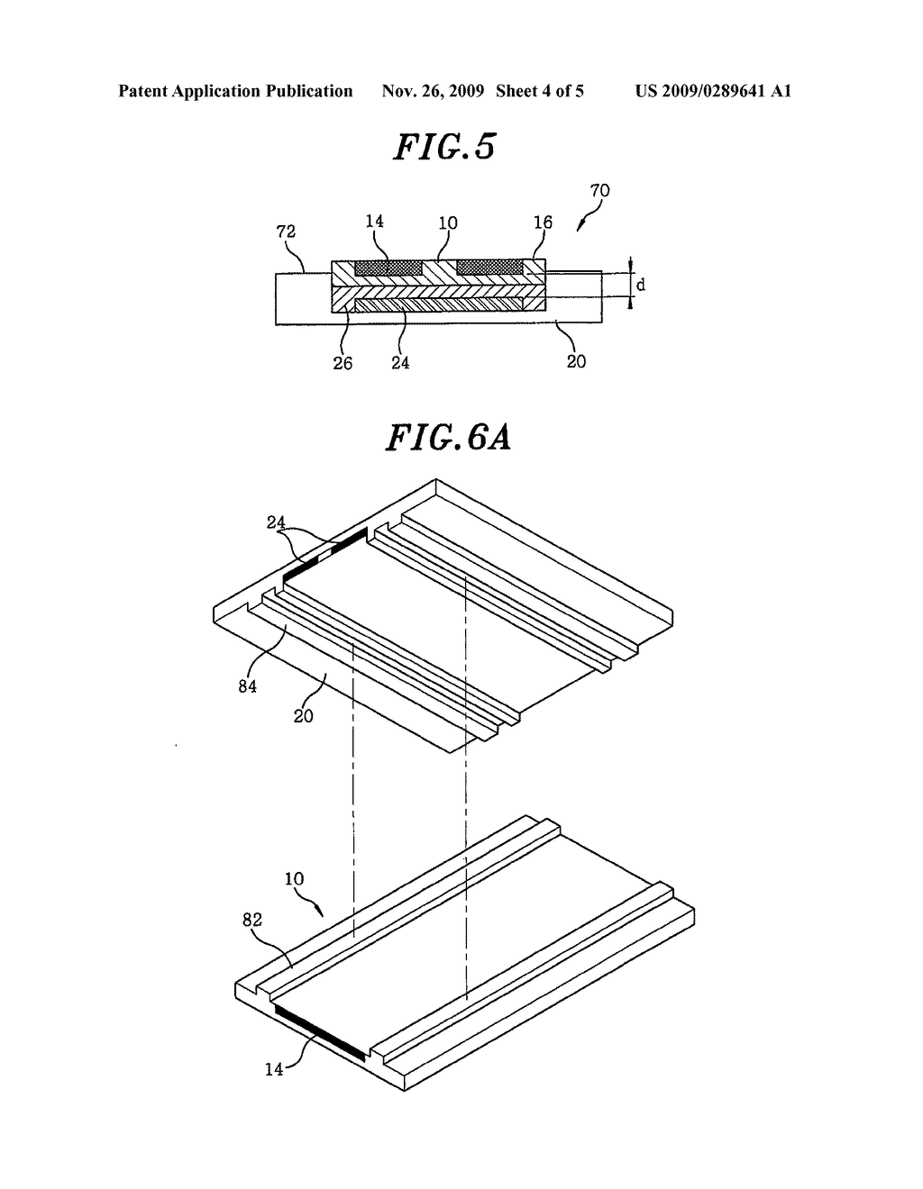 Area-variable type capacitive displacement sensor having mechanical guide - diagram, schematic, and image 05