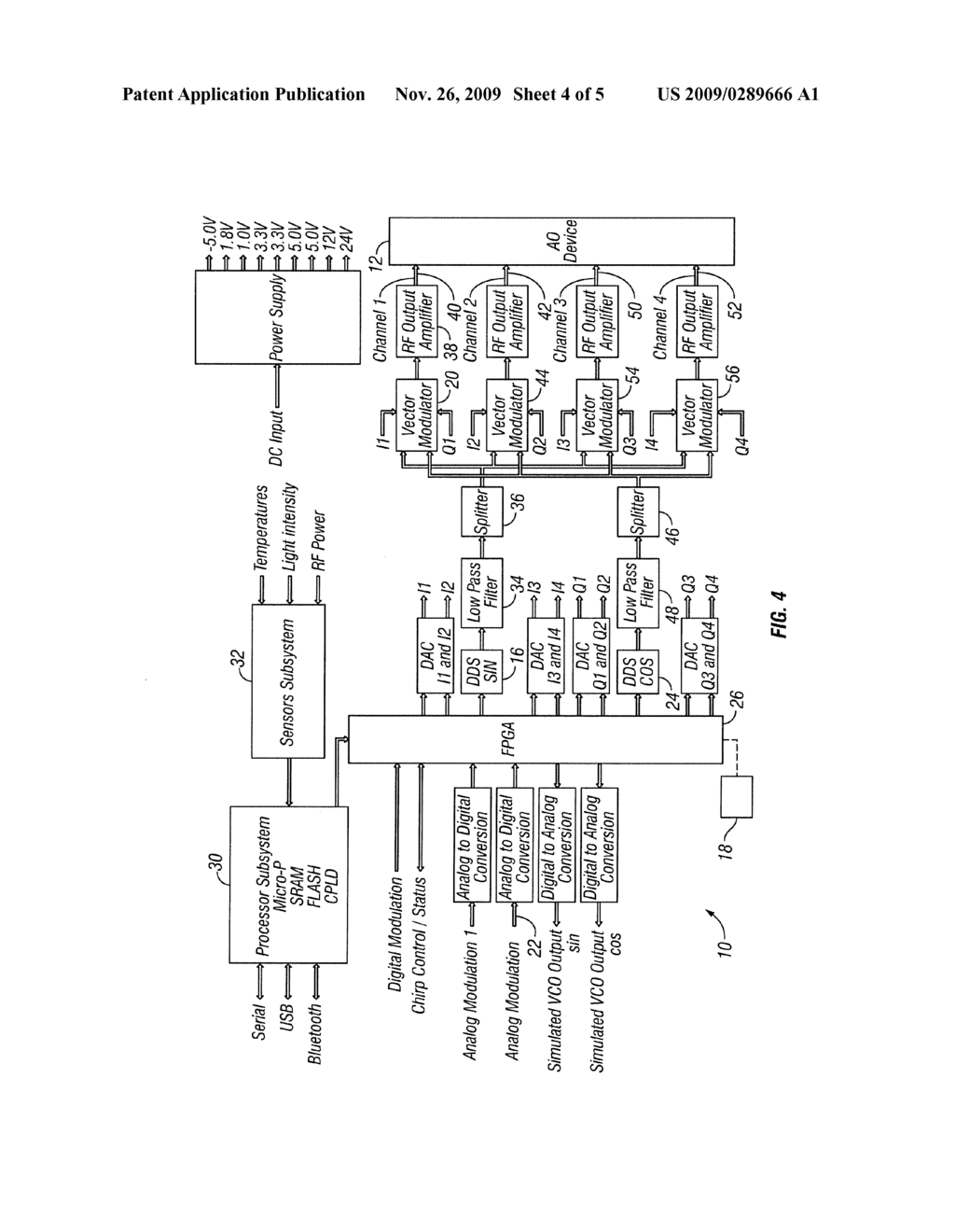 Direct digital synthesis frequency synthesizer and associated methods - diagram, schematic, and image 05