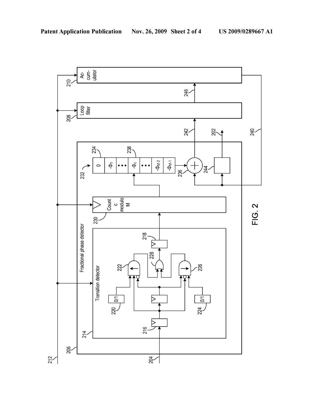 Clock Generation Using a Fractional Phase Detector - diagram, schematic, and image 03