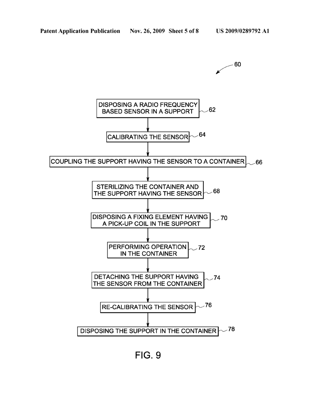 DISPOSABLE SENSING DEVICE HAVING RADIO FREQUENCY BASED SENSOR - diagram, schematic, and image 06