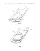  ANTENNA DEVICE , A PORTABLE RADIO COMMUNICATION DEVICE COMPRISING SUCH ANTENNA DEVICE, AND A BATTERY PACKAGE FOR A PORTABLE RADIO COMMUNICATION DEVICE diagram and image