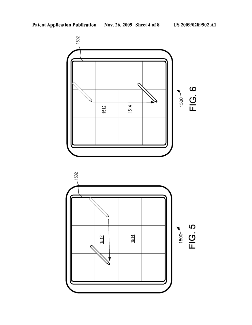 PROXIMITY SENSOR DEVICE AND METHOD WITH SUBREGION BASED SWIPETHROUGH DATA ENTRY - diagram, schematic, and image 05