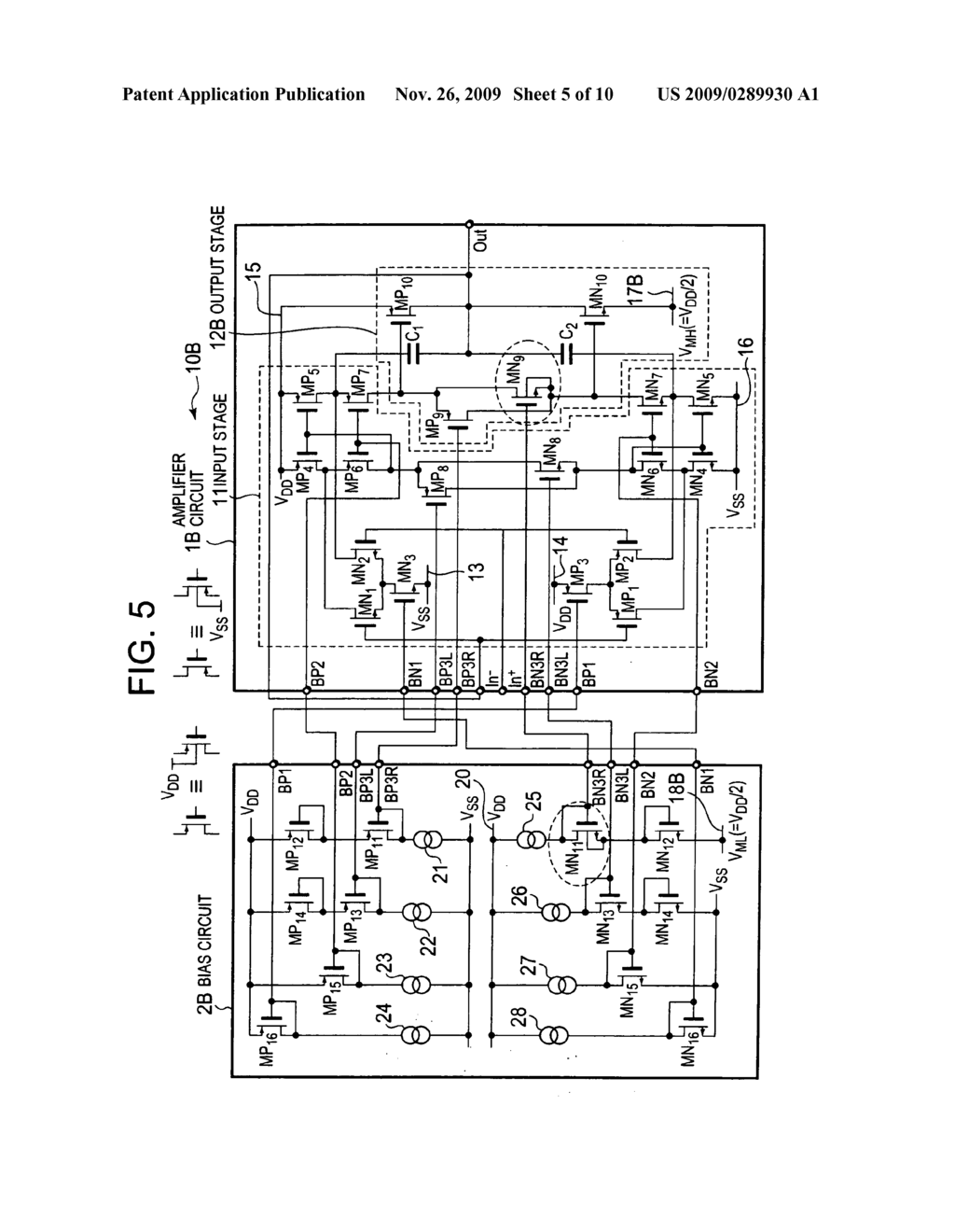 Operational amplifier circuit and display panel driving apparatus - diagram, schematic, and image 06