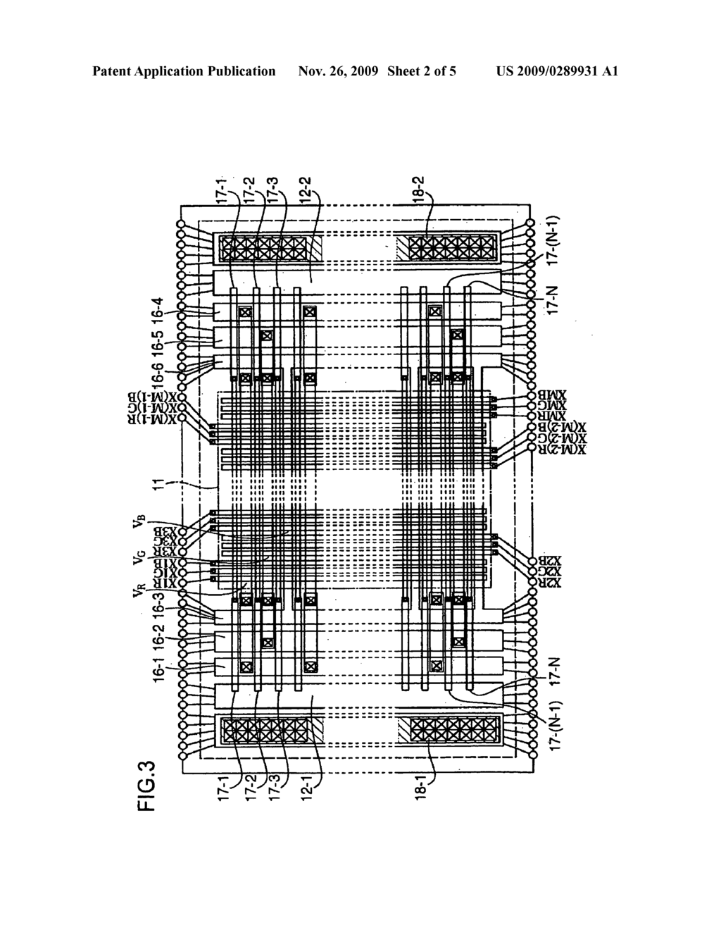 Electro-optical device, matrix substrate, and electronic equipment - diagram, schematic, and image 03