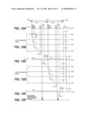 Method of driving display device, and display device diagram and image