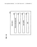 Environment-compliant image display system, projector, and program diagram and image