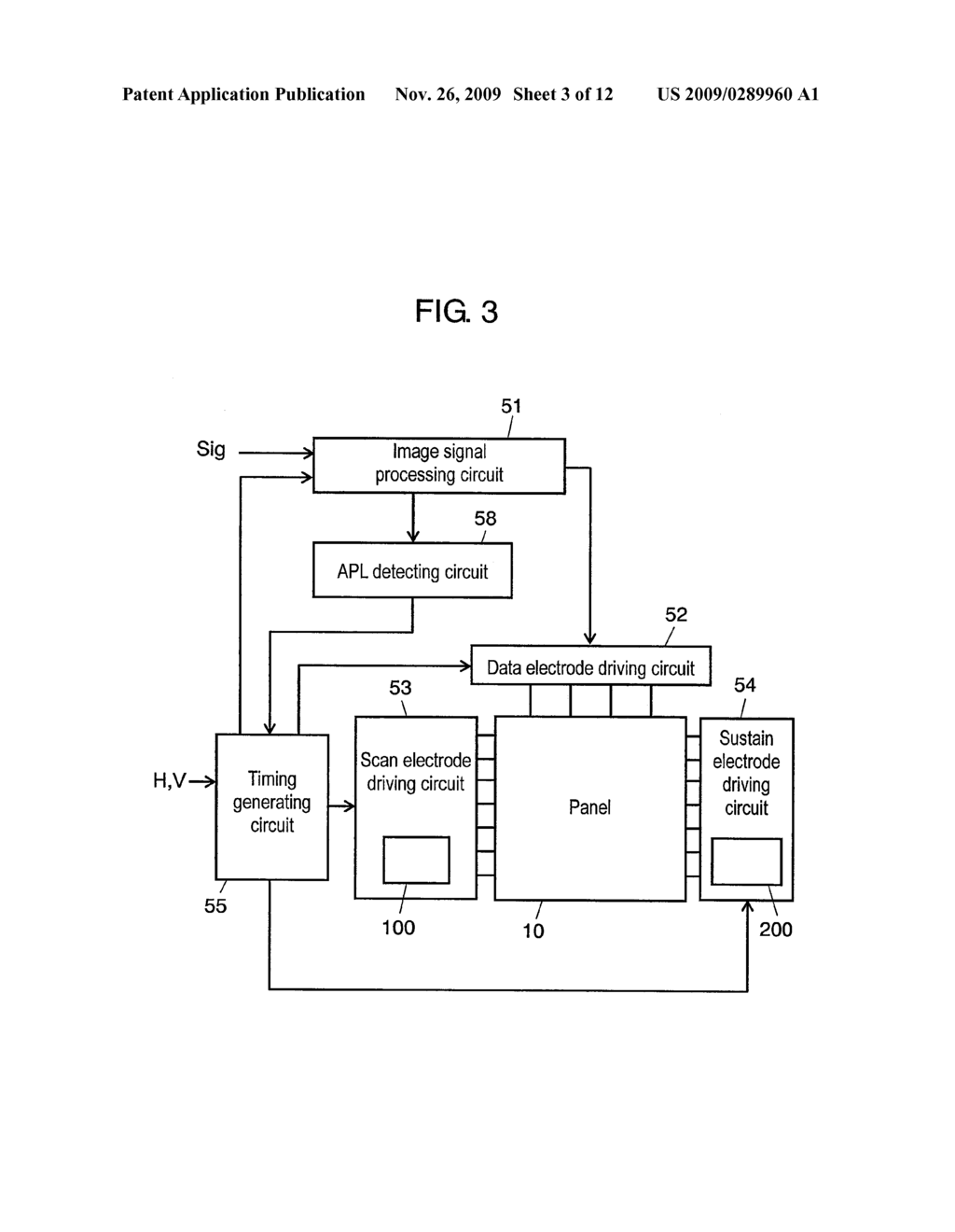 PLASMA DISPLAY DEVICE AND PLASMA DISPLAY PANEL DRIVE METHOD - diagram, schematic, and image 04