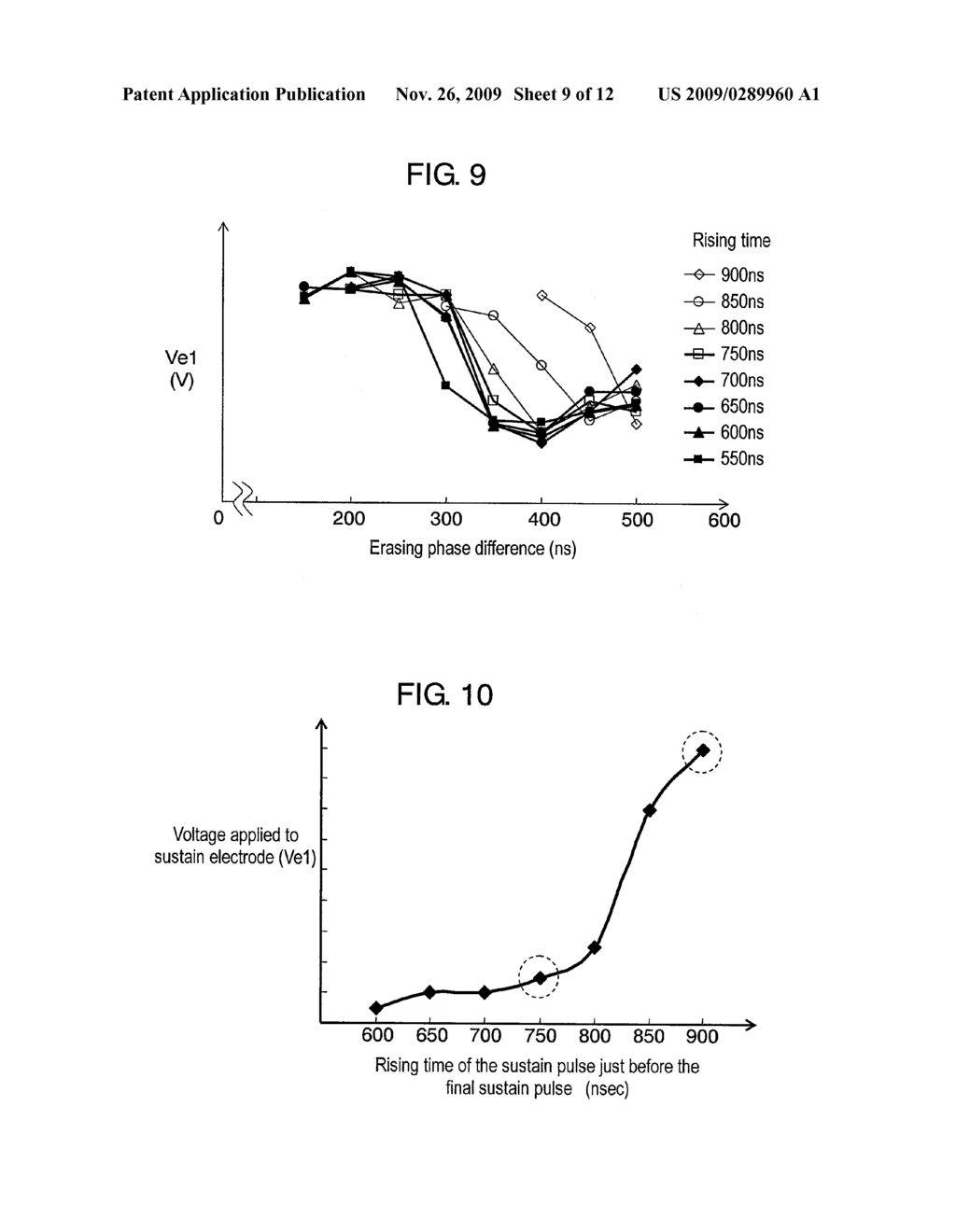 PLASMA DISPLAY DEVICE AND PLASMA DISPLAY PANEL DRIVE METHOD - diagram, schematic, and image 10