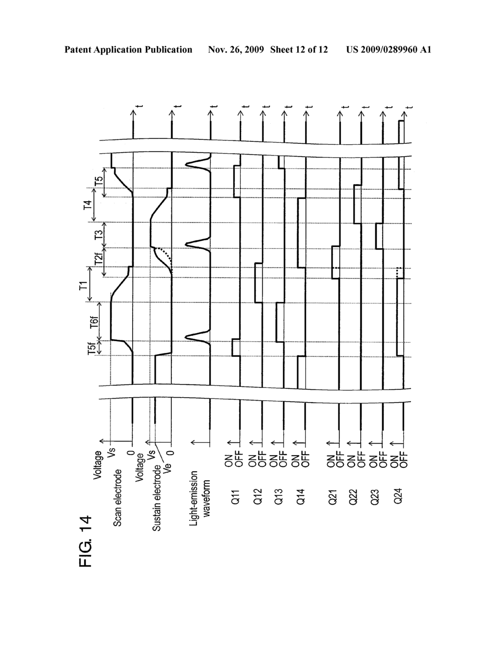 PLASMA DISPLAY DEVICE AND PLASMA DISPLAY PANEL DRIVE METHOD - diagram, schematic, and image 13