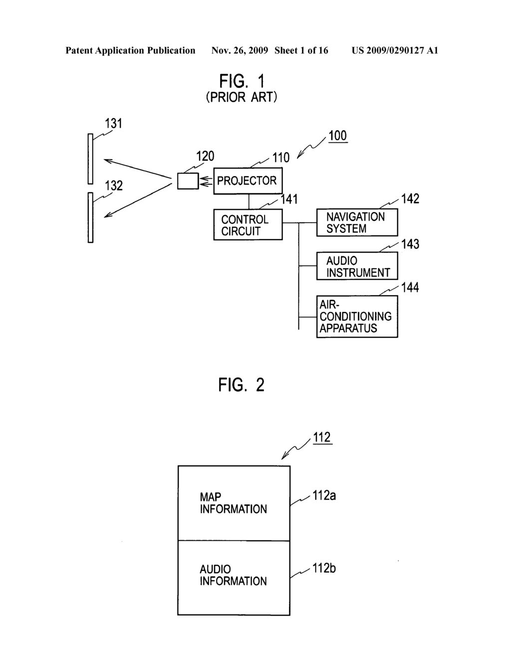 Projection type display device and image displaying method - diagram, schematic, and image 02