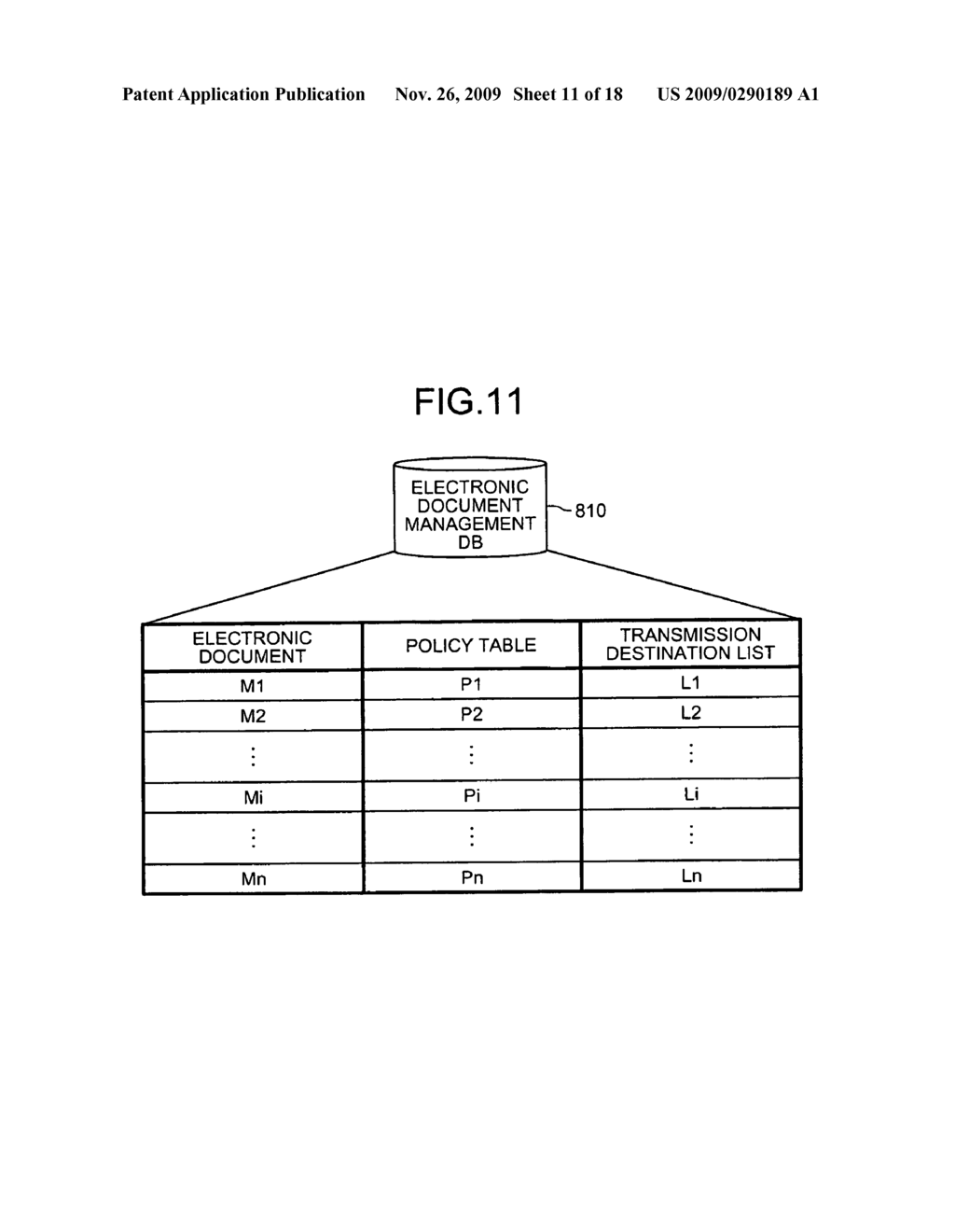 Electronic document managing apparatus - diagram, schematic, and image 12