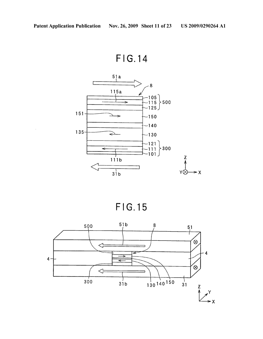 MAGNETORESISTIVE DEVICE OF THE CPP TYPE, AND MAGNETIC DISK SYSTEM - diagram, schematic, and image 12