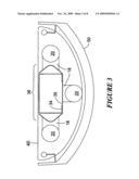 Housing for suspendable assembly diagram and image