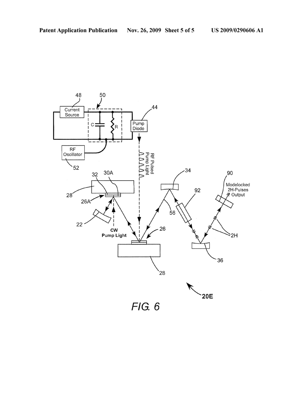 MODE-LOCKED EXTERNAL-CAVITY SURFACE-EMITTING SEMICONDUCTOR LASER - diagram, schematic, and image 06