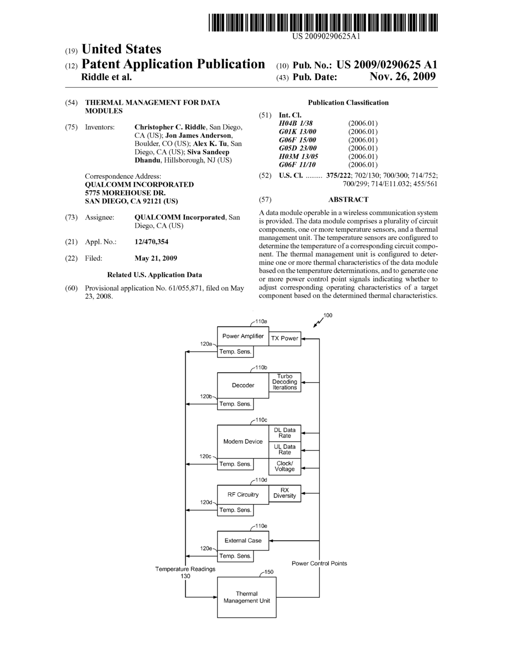 THERMAL MANAGEMENT FOR DATA MODULES - diagram, schematic, and image 01