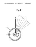 ILLUMINATING DEVICE FOR CYLINDRICAL OBJECTS, SURFACE INSPECTION METHOD IMPLEMENTED THEREWITH AND COMPUTER PROGRAM PRODUCT diagram and image