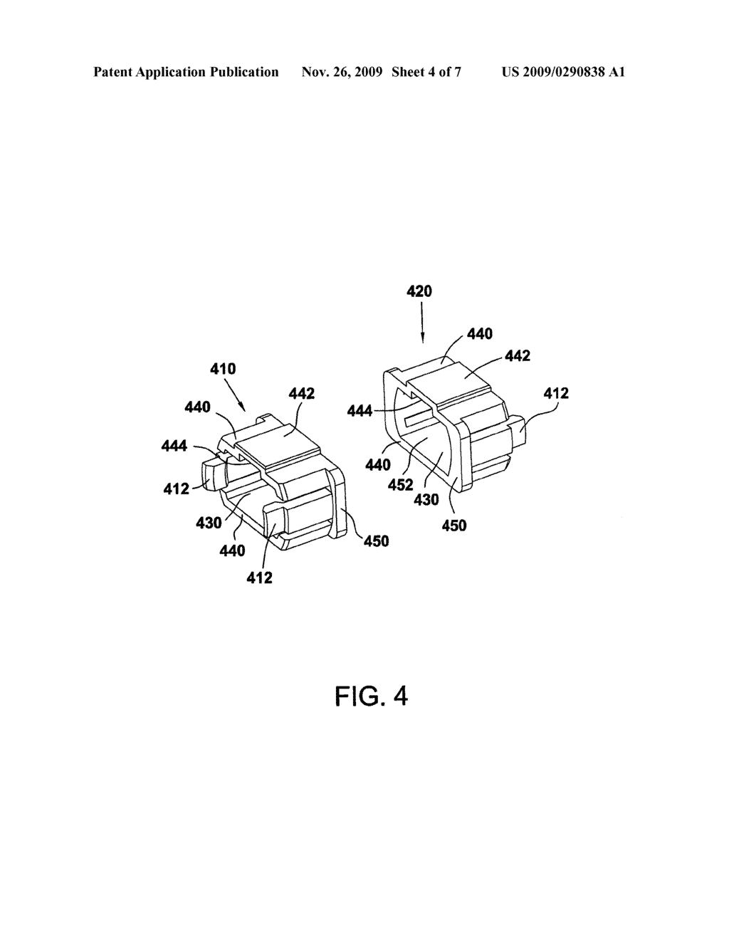 MPO TYPE OPTICAL FIBER ADAPTER - diagram, schematic, and image 05