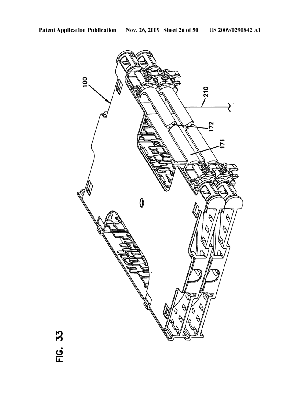 FIBER OPTIC SPLICE TRAY - diagram, schematic, and image 27