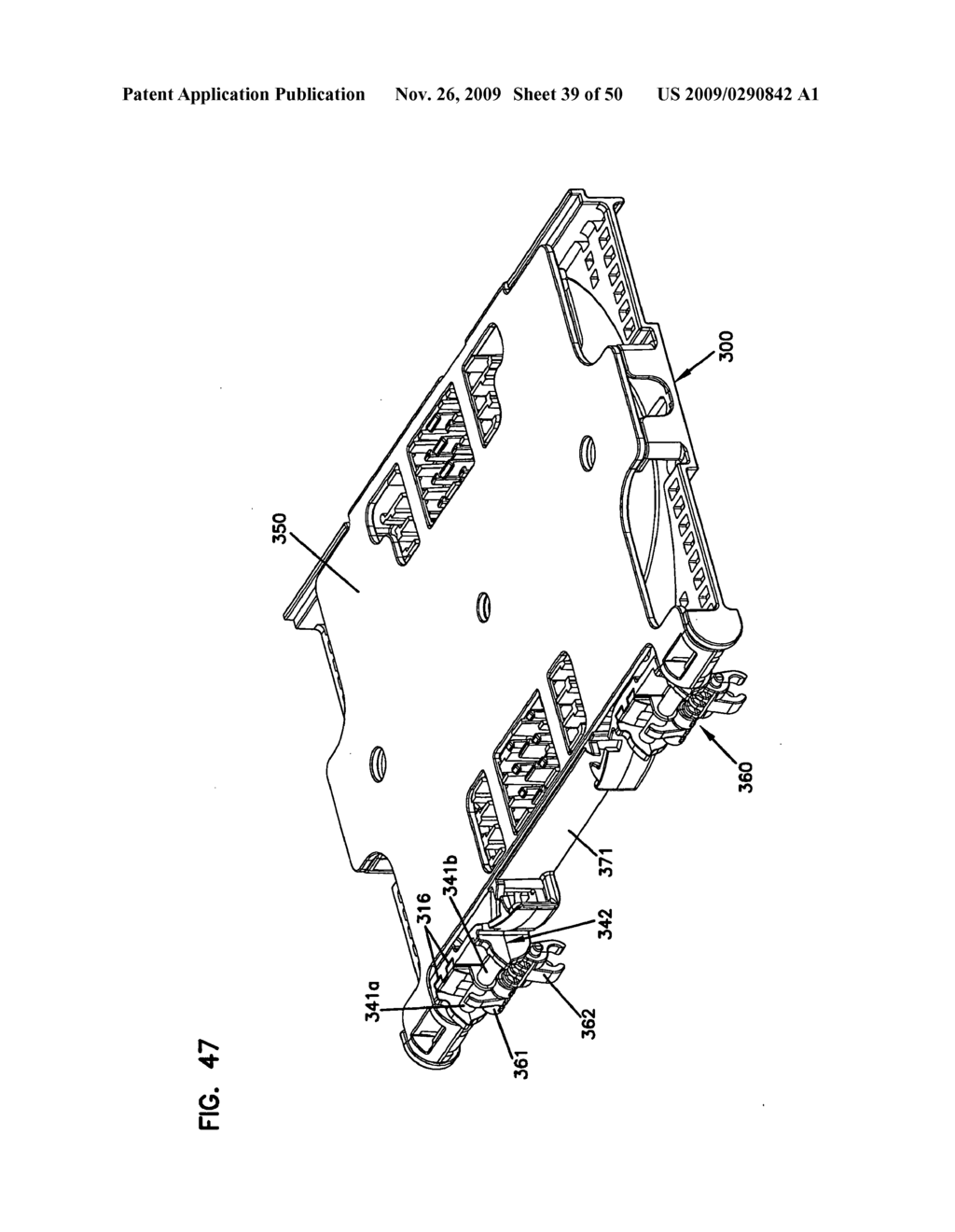 FIBER OPTIC SPLICE TRAY - diagram, schematic, and image 40