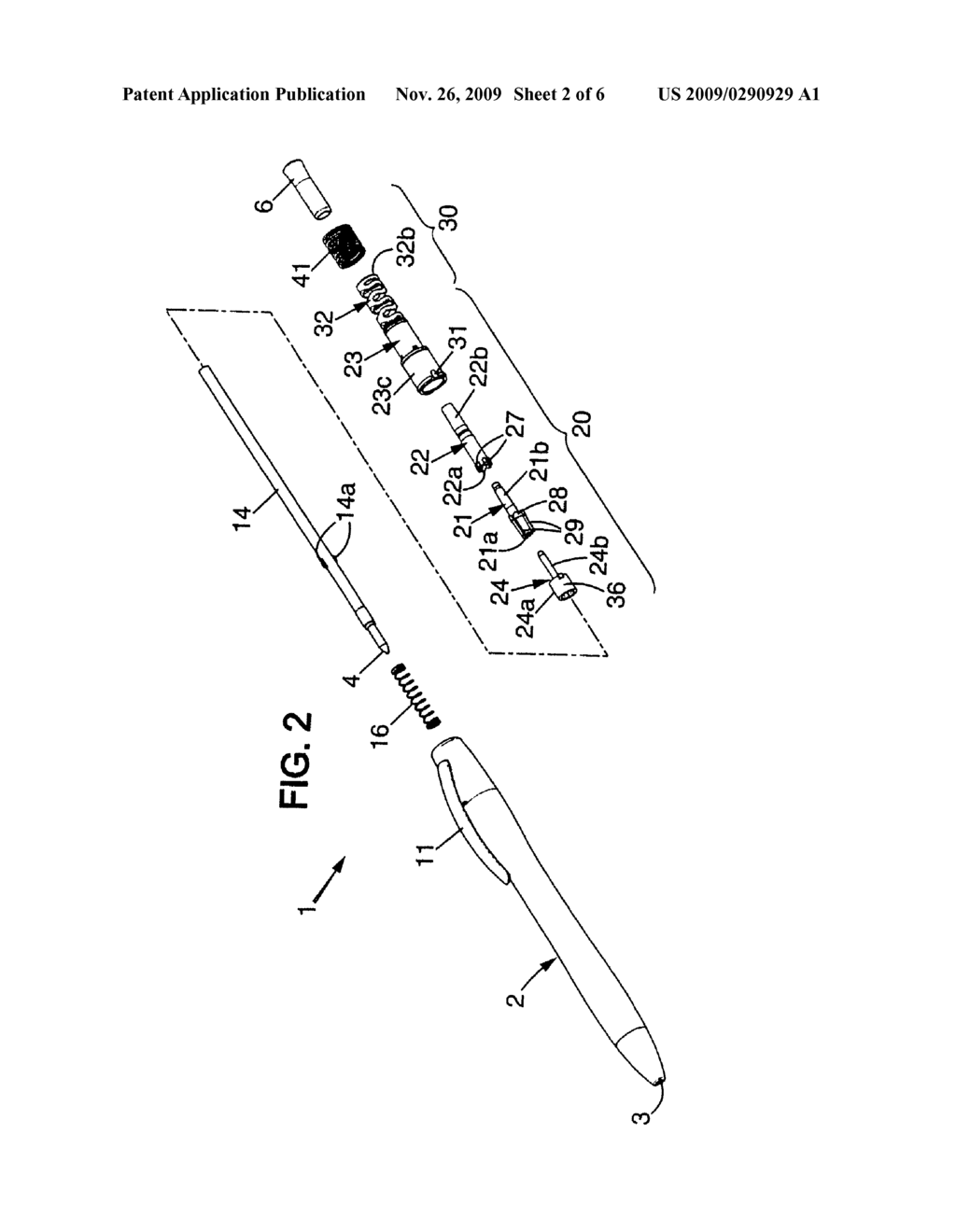 WRITING INSTRUMENT WITH CUSHIONING DEVICE - diagram, schematic, and image 03