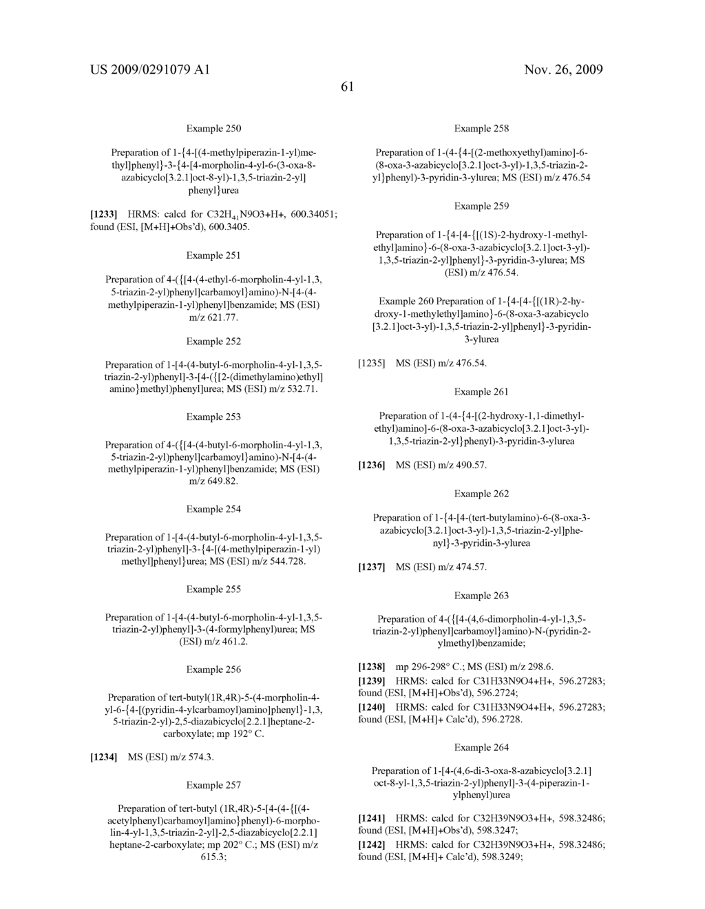 TRIAZINE COMPOUNDS AS PI3 KINASE AND MTOR INHIBITORS - diagram, schematic, and image 62