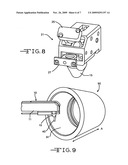 Laser cladding of tubes diagram and image