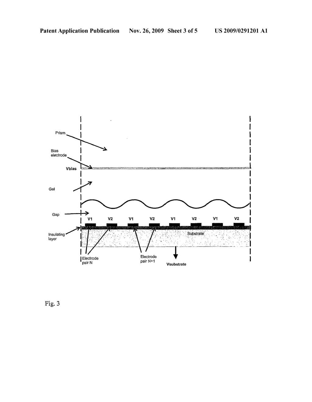 METHOD FOR INCREASING THE SURFACE CONDUCTIVITY OF A POLYMER USED IN A TUNEABLE DIFFRACTION GRATING (TDG) MODULATOR - diagram, schematic, and image 04