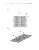 NET-LIKE MATERIAL HAVING HEAT SHIELDING AND LIGHT TRANSMITTING PROPERTIES diagram and image