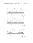 FLAT BONDING MEANS, SUCH AS ADHESIVE TAPE, ADHESIVE FILM OR ADHESIVE EDGE, ESPECIALLY FOR USE IN CONSTRUCTION diagram and image