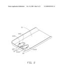 BATTERY COVER MECHANISM diagram and image