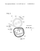 ELECTROSTATIC LATENT IMAGE DEVELOPING TONER AND METHOD OF IMAGE FORMING diagram and image