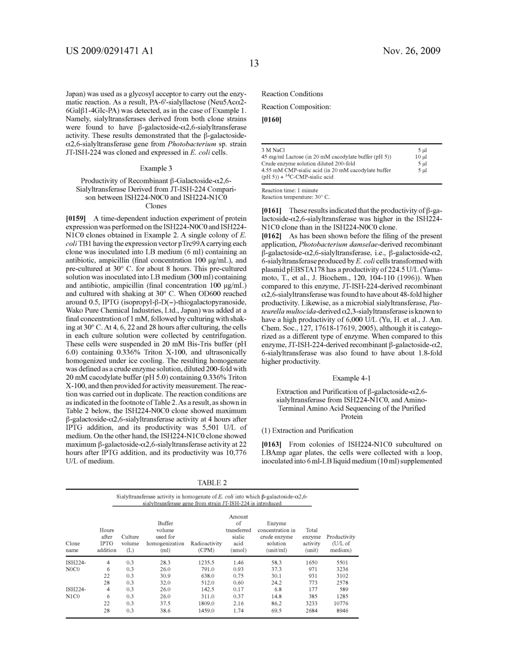 Novel Beta-Galactoside Alpha 2,6-Sialyltransferase, Gene Coding For The Transferase And Process For Producing The Same - diagram, schematic, and image 21
