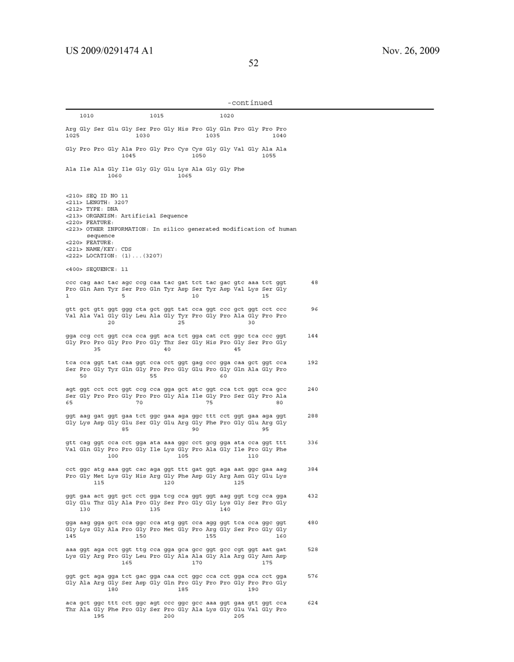 COLLAGEN-LIKE POLYPEPTIDES AND ENCODING POLYNUCLEOTIDES - diagram, schematic, and image 177