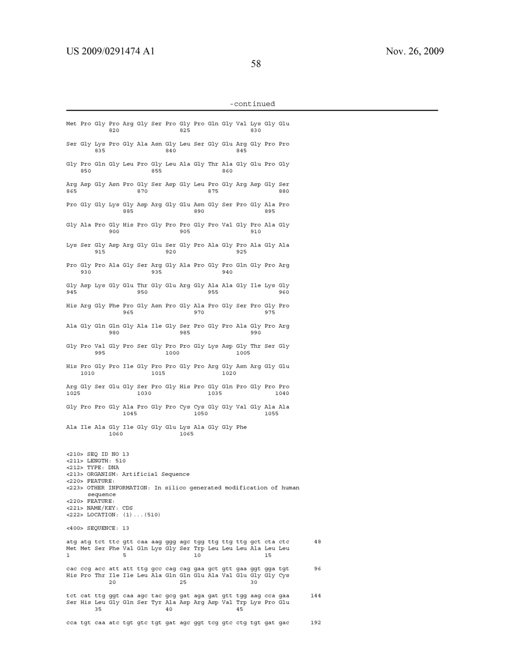 COLLAGEN-LIKE POLYPEPTIDES AND ENCODING POLYNUCLEOTIDES - diagram, schematic, and image 183