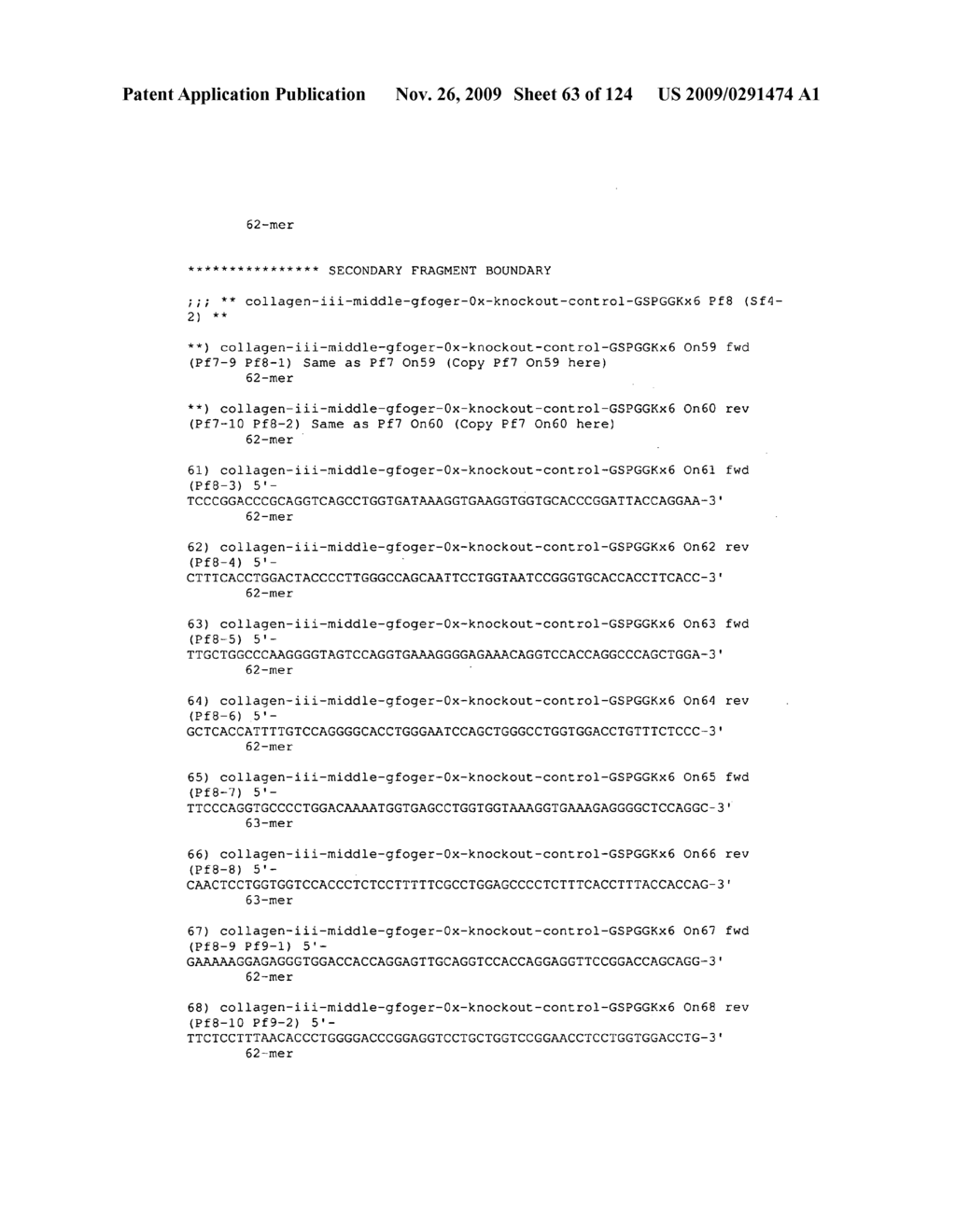 COLLAGEN-LIKE POLYPEPTIDES AND ENCODING POLYNUCLEOTIDES - diagram, schematic, and image 64