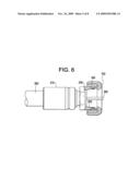 Seal member for coaxial cable connector and terminal diagram and image