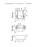 Seal member for coaxial cable connector and terminal diagram and image