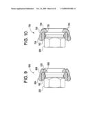 Seal member for coaxial cable connector and terminal diagram and image